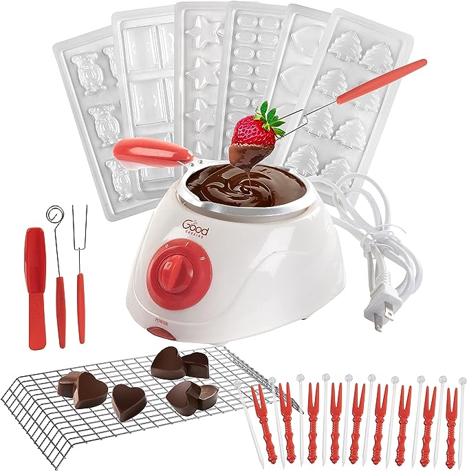 petit pot pour la fondue au chocolat avec beurre